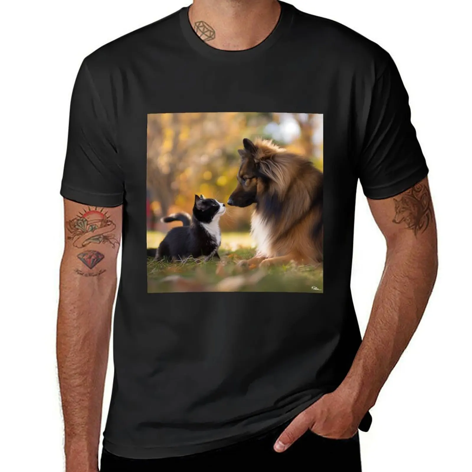 

WHISKERS AND WHISPERS T-Shirt sublime funnys customs mens t shirt graphic