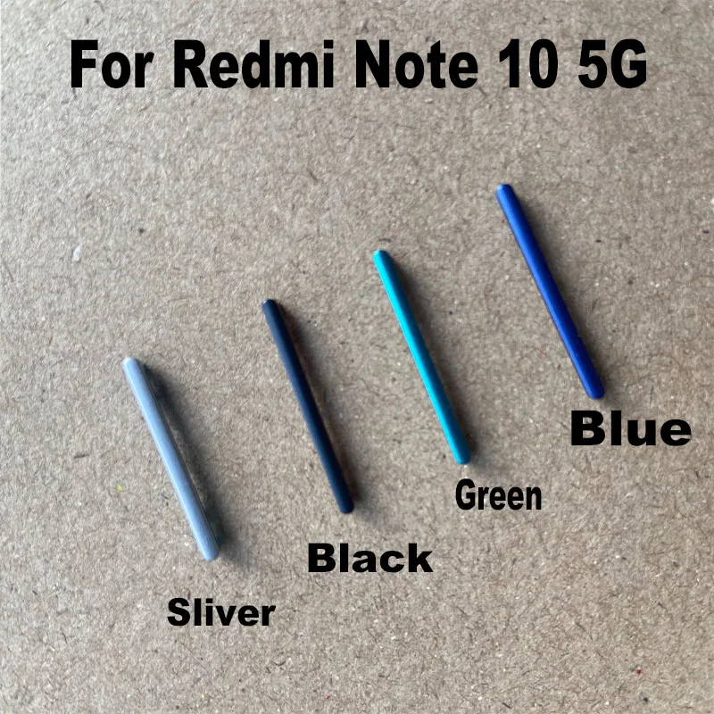 

For Xiaomi Redmi Note 10 10T 5G Side Keys Power Volume Button Buttons Switch On Off Replacement Repair Parts