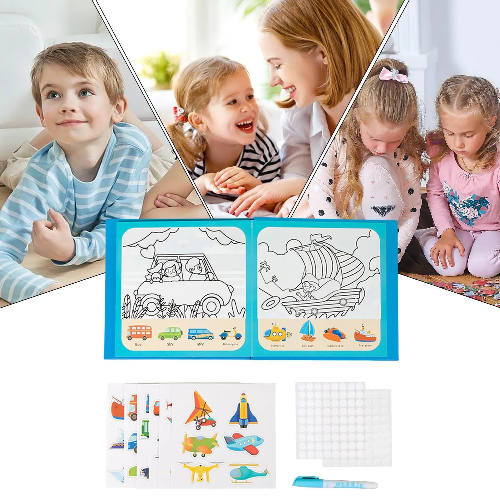 Doodle esteira reutilizável brinquedo interativo crianças pintura almofada de escrita para berçário jardim de infância casa pré-escolar meninas crianças meninos crianças