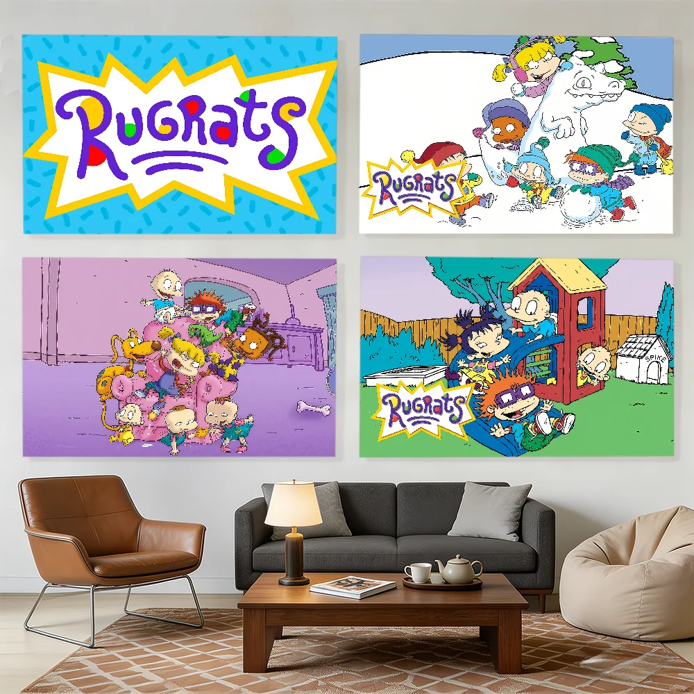 Outdoor Camping Anime - アニメ R-RUGRATS-S フラグ装飾バナー、屋外キャンプ、家族パーティー、庭の壁に最適、ギフトにも最適