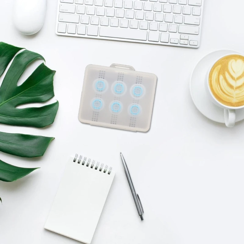 Портативный футляр для хранения наушников, легко носить с собой в карманной сумке