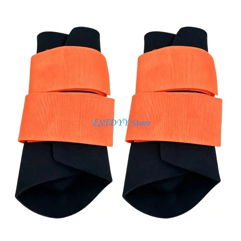 G6DE Adjustable Horse Leg Guards Leg Protector Leg Wrap With Hard Shell Thickened Padding For Equine Sports Use