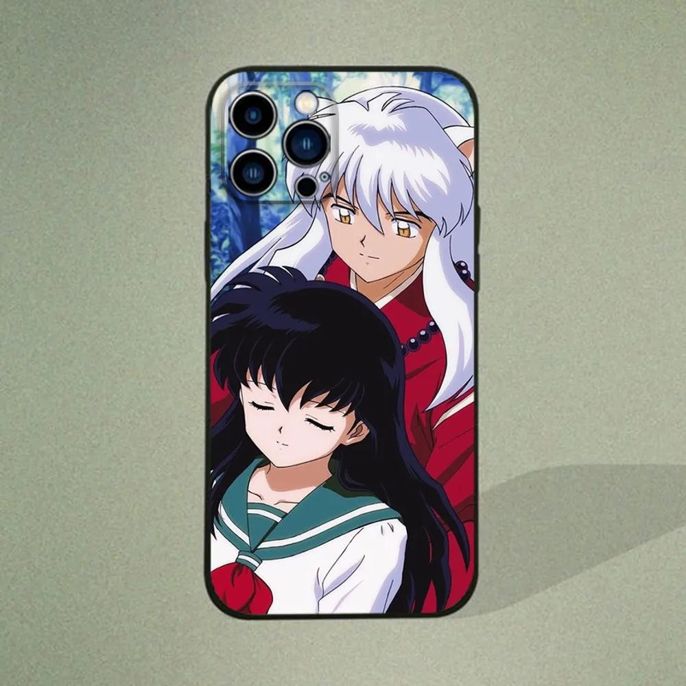 I-Inuyasha  Phone Case  for IPhone 15,14,13,12,11 Pro Max Mini 8,7 Plus SE2 X XR XS MAX Silcone Soft Covers