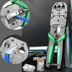 LAOA Network Pliers 8P/6P 5/6/7 Category Steel Wire Pliers Crystal Head Wire Pressing Pliers Wire Stripping Pliers