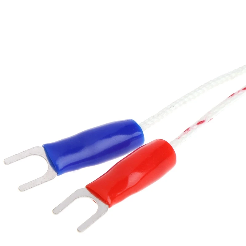 M6 Screw Probe Temperature K Type Thermocouple 2 Meters Cable Temperature 0-400℃/ 32~752°F for PID Control