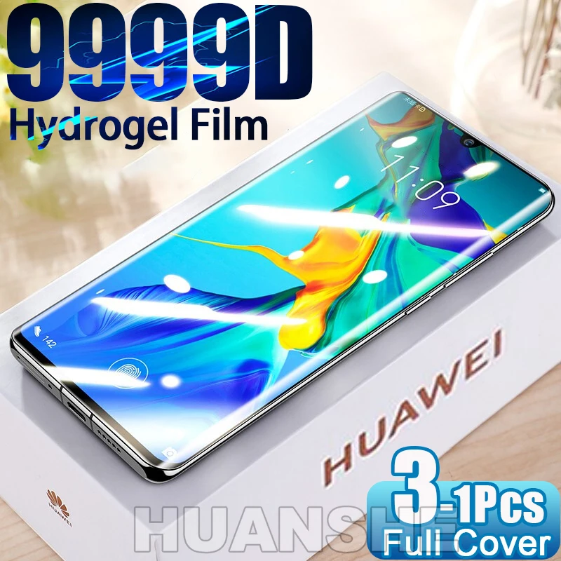 

Hydrogel Non-Glass Screen Protector Film for Huawei P30/P20/P40/P50/P60 Pro Lite, Pura 70, Mate 20-60/50/40/30
