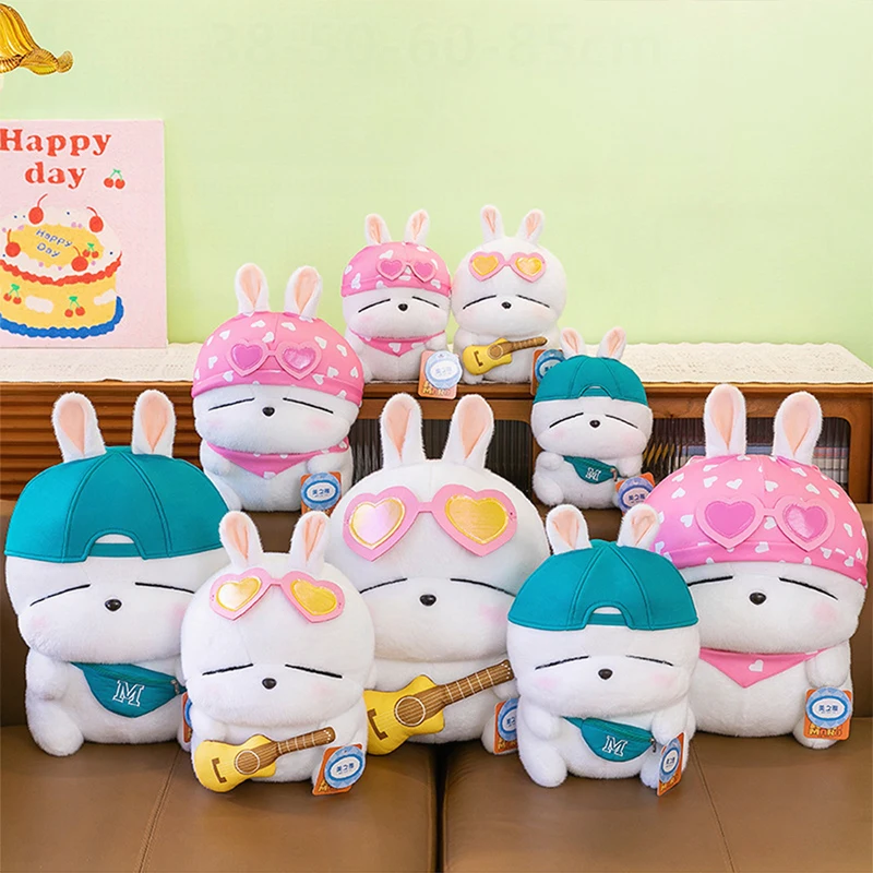 

Kawaii Plush Toy Cute Bunny Stuffed Animal Kids Birthday Xmas Gift Official Rascal Rabbit Doll Pillow Soft Toy for Children
