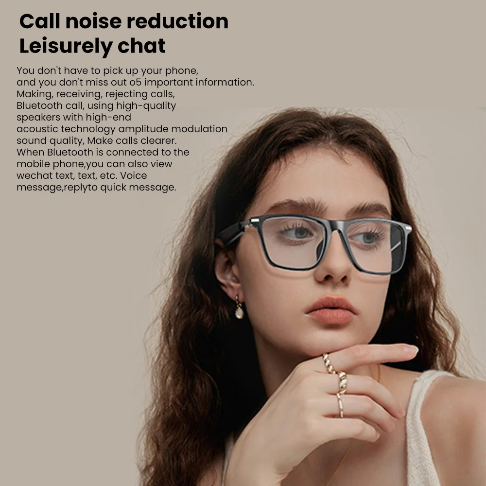 M01 Kacamata Pintar Baru Kacamata Hitam Panggilan Bluetooth IP68 Headphone Lensa Terpolarisasi Perlindungan UV Tahan Air Hidup untuk Hadiah Pria Wanita