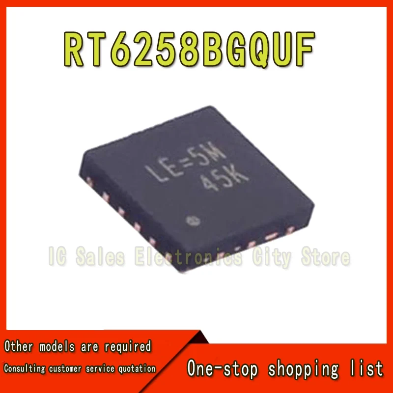 (2-10 Stuk) 100% Nieuwe Rt6258bgquf Rt6258bg Rt6258b (Le = 2e Le =...) QFN-12 Chipset