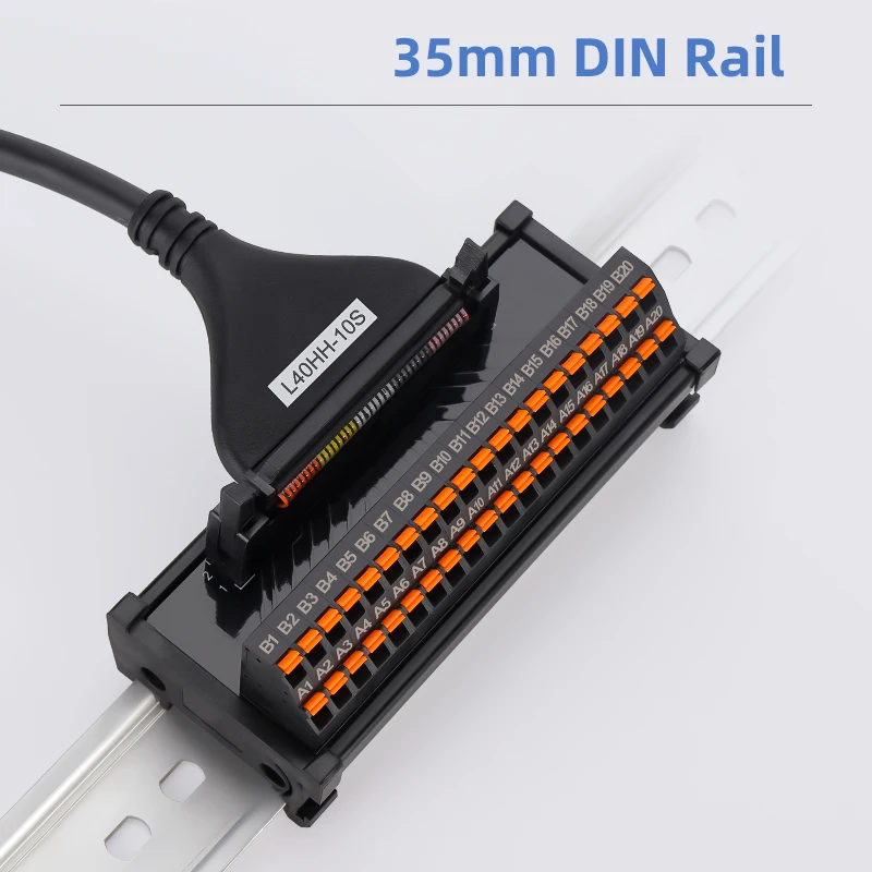 

ENMG Wiring Harness with IDC Header Terminal Block | 20/40/50-Pin 2.54mm Pitch Space-Saving I/O Plug-in Connector for Direct PCB