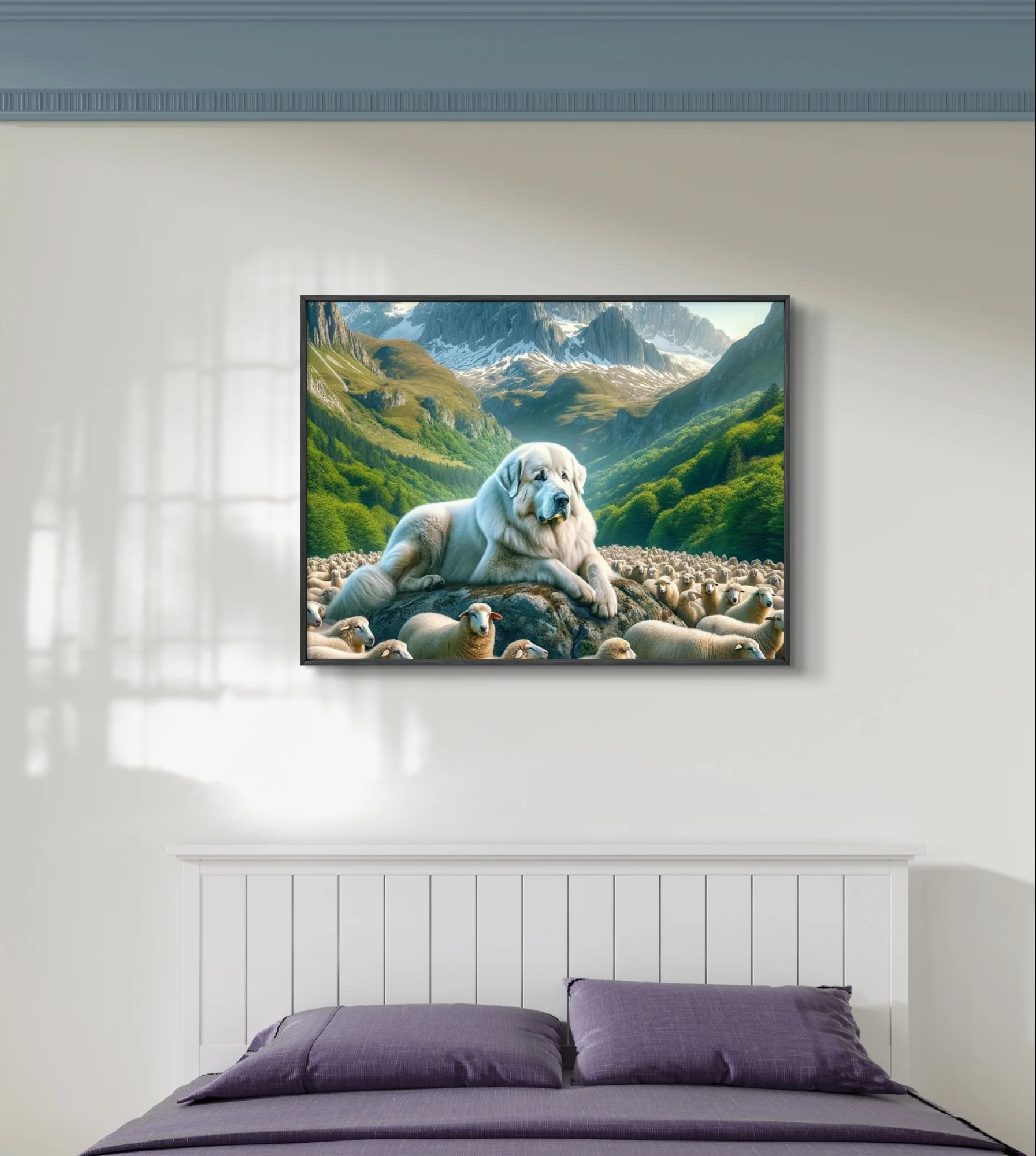 Great Pyrenees DIY Diamond Painting Kit Large Pet Dog Mural 5D Diamond Embroidery Crystal Cross Stitch Home Wall Decor Hot Gift