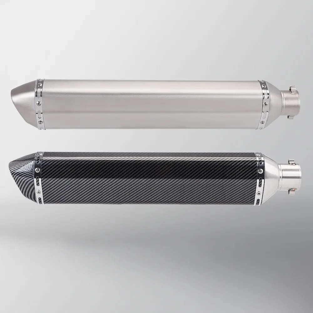 

Universal 51MM Motorcycle Stainless steel Exhaust Pipe 570mm for ninja400 R3 Z900 S1000RR MT-07 pcx160 duke390 R1