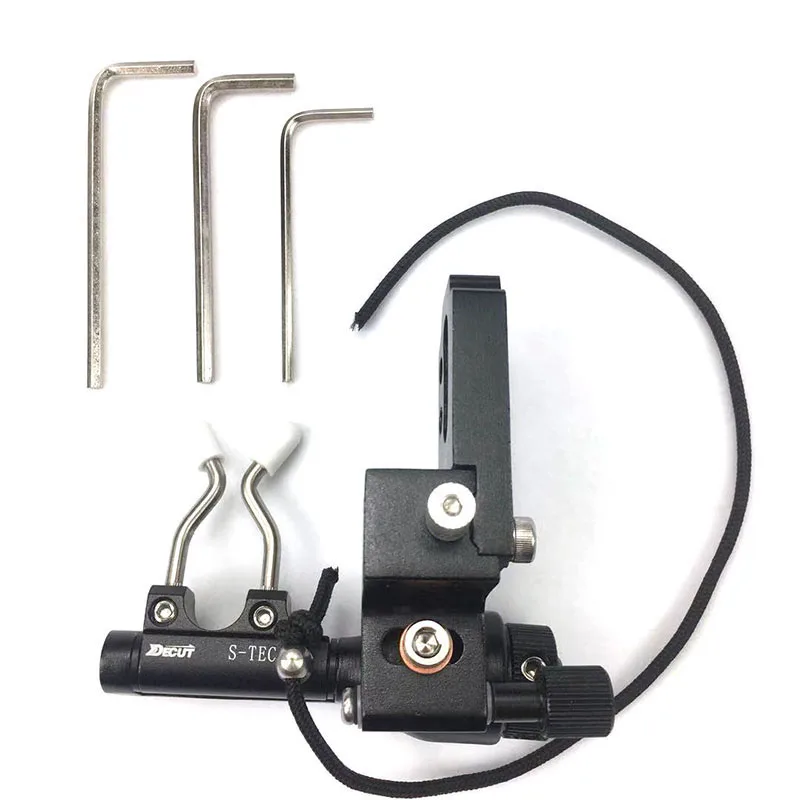 

DECUT S-TEC Arrow Rests Metal Platform Pull Line Drop Away Fit Arrow Shooting Archery Compound Bow and Arrow Hunting Accessories