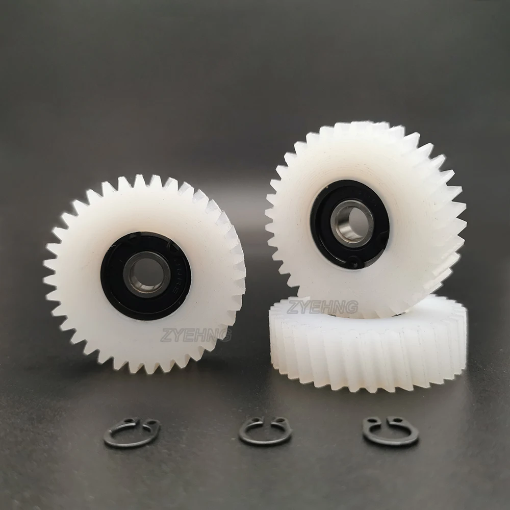 47.5x13.5 مللي متر المائل الكواكب والعتاد 36T الأسنان حلزونية والعتاد مع 608RS تحمل دراجة كهربائية التروس النايلون لأجزاء محرك بافانغ #1