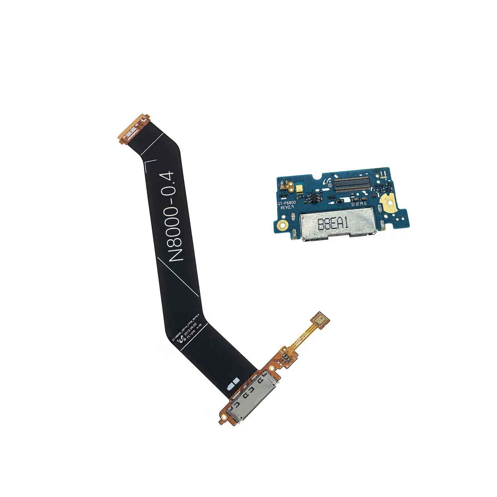 

Depalai для Samsung N8000 P600 P900 P5100 P5200 P6200 P6800 P7300 P7500 гибкий зарядный кабель USB-порт для зарядного устройства