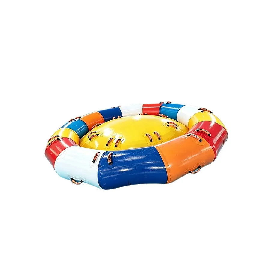 Inflatable water rotating gyro magic rotating sofa bed PVC material wear-resistant outdoor amusement air pump