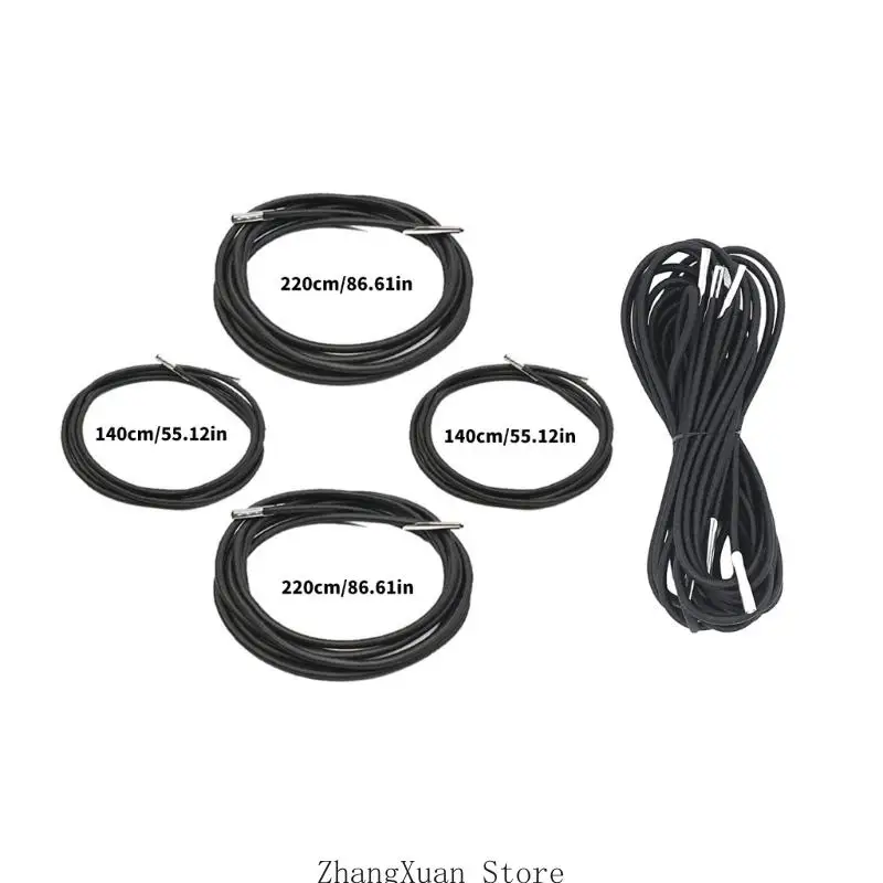 Bungee-Seil-Set, dehnbare Latex-Innenstränge für Sonnenliegen und Terrassenmöbel, 3 x – Detail 6