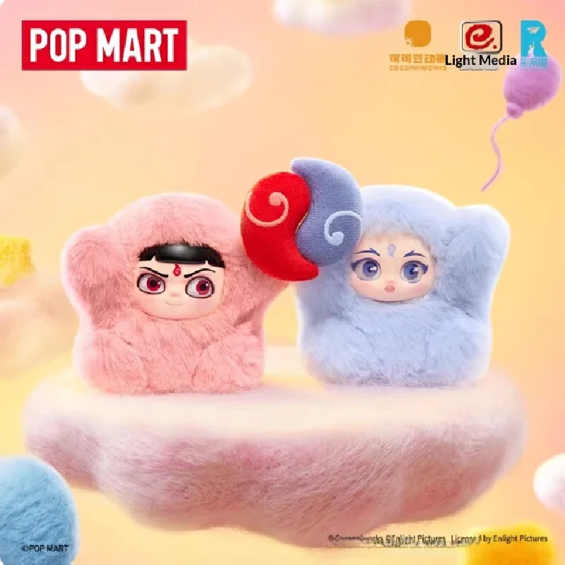 POPMART 正規品 新品 哪吒2 着せ替えシリーズ ビニール製ぬいぐるみ