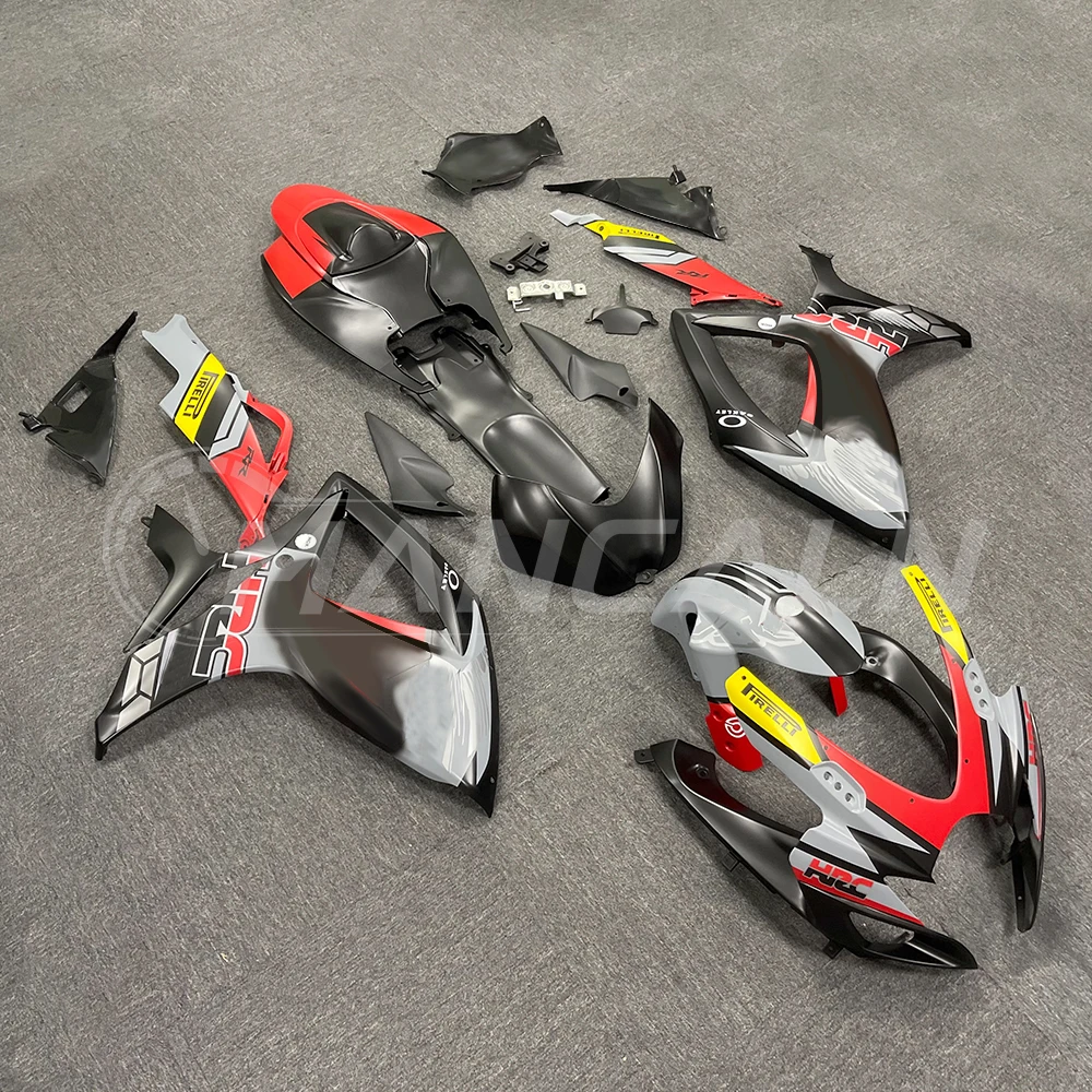 New Motorcycle Fairings Kit for SUZUKI GSX-R600 GSXR600 GSX-R750 K6 2005-2006 Bodywork Set High Quality ABS Injection black red