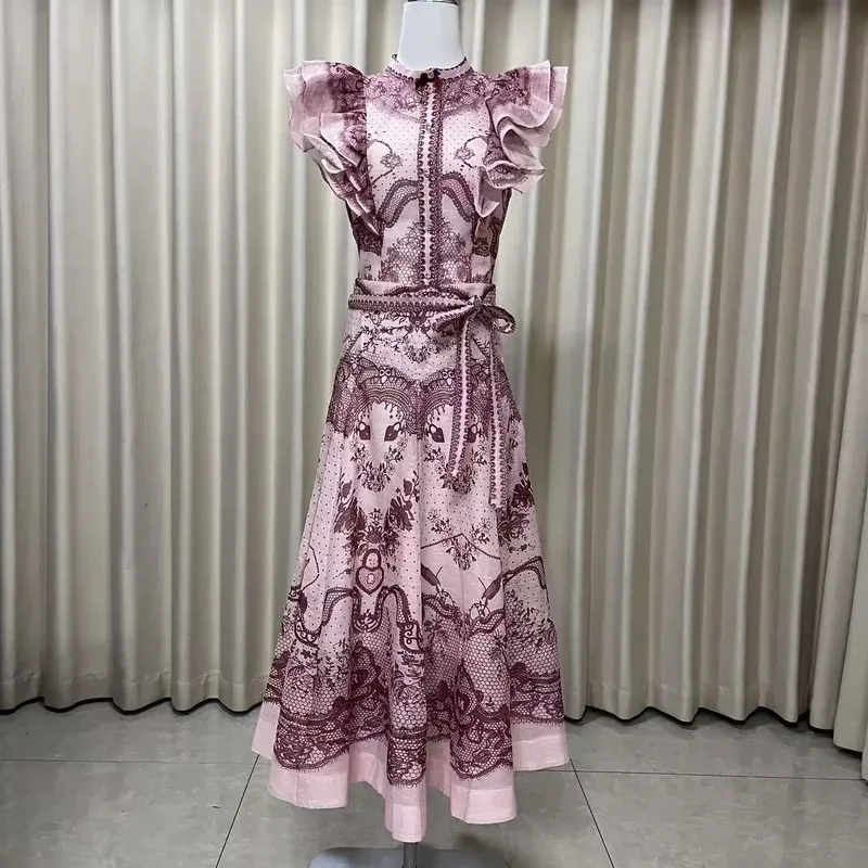 

Women's Suit Floral Linen Elegant Long Suits Casual Vacation Beach Party Suits Woman Clothing Fashion High Quality Suits 2025