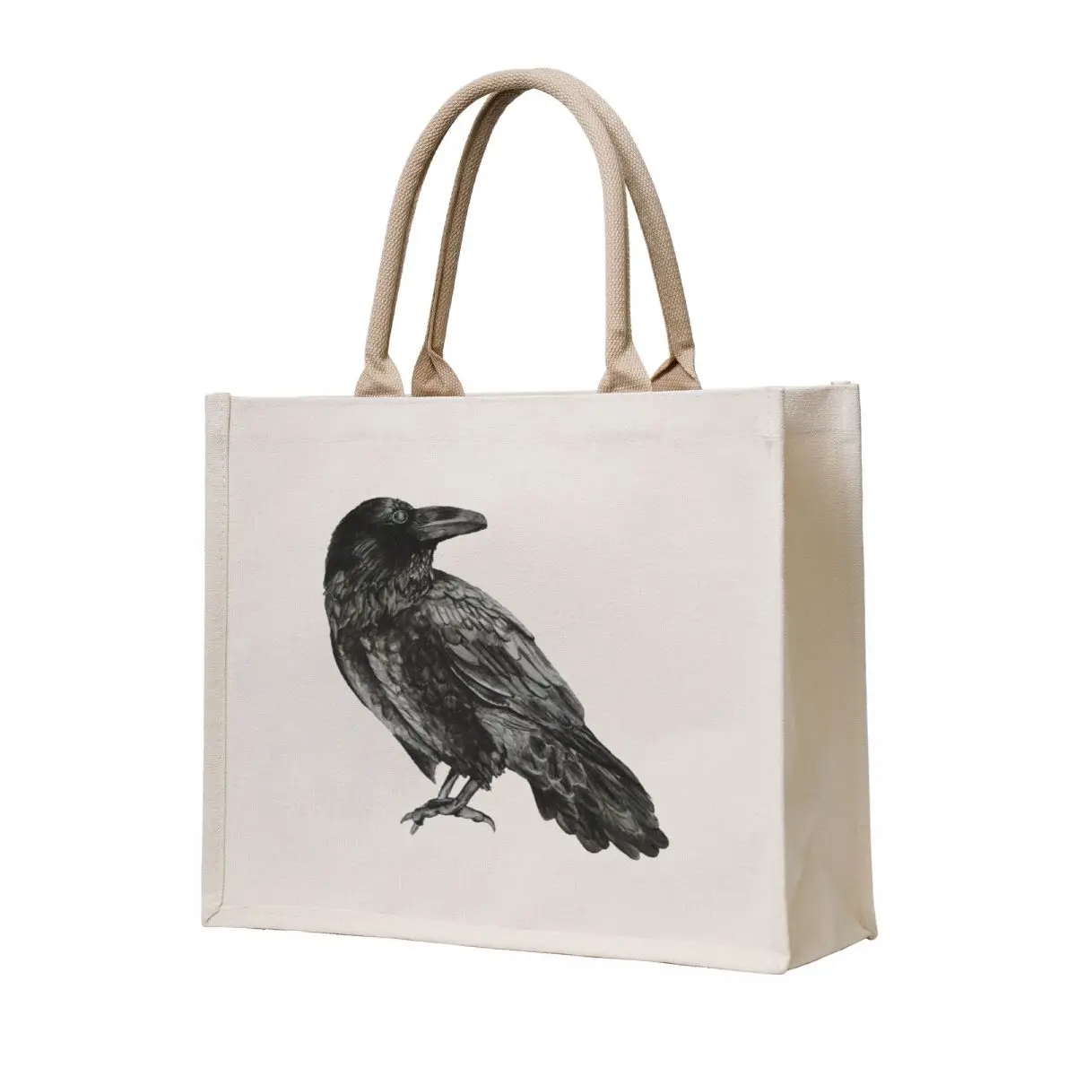 

Raven Tote Bag tote bags cloth bags canvas shopping bag large size bags woman 2025