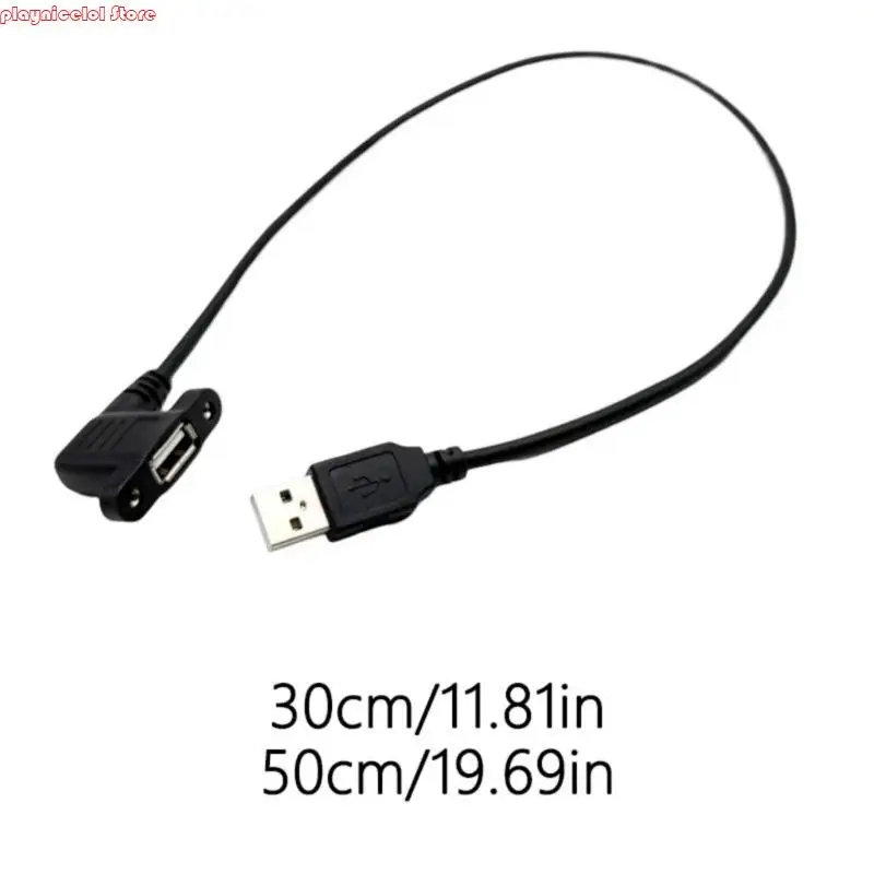 E8BA 빠른 속도 USB 2.0 데이터 전송 케이블 장착 이어 여러 길이 30/50cm