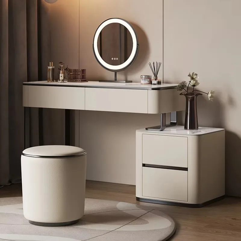 Drawers Mirror Dressing Table Storage Economic Lounges Light Makeup Table Essentials Modern Tocador Mueble Bedroom Furniture