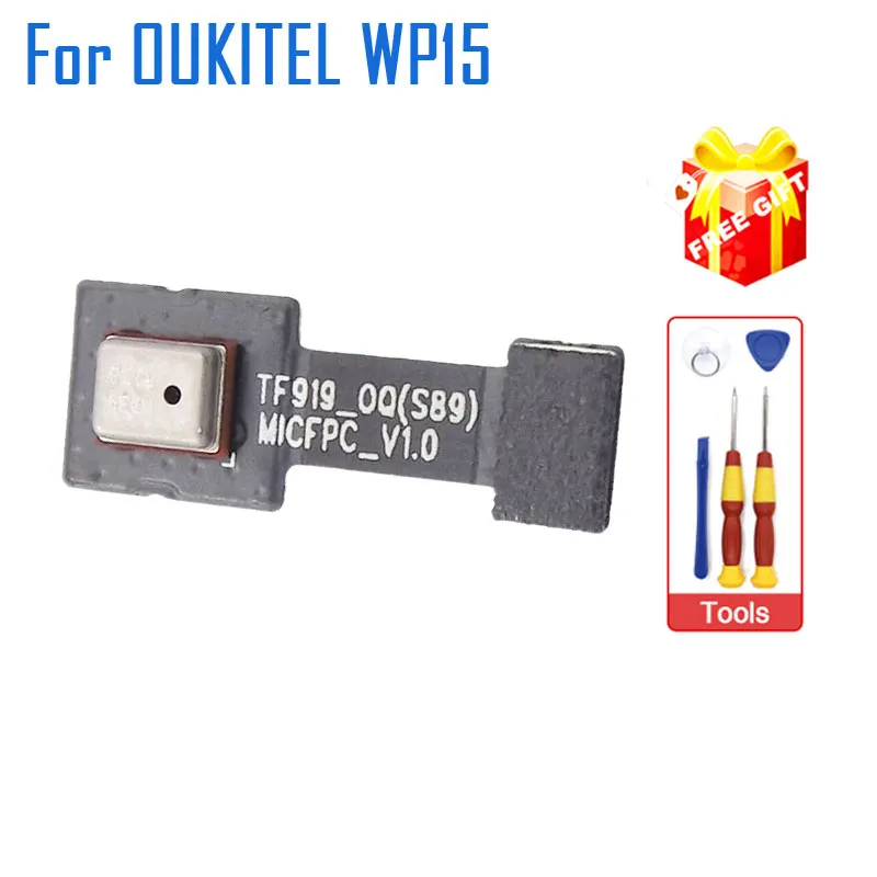 Oukitel-micrófono WP15 Original para teléfono móvil, reparación FPC, accesorios de repuesto para OUKITEL WP15