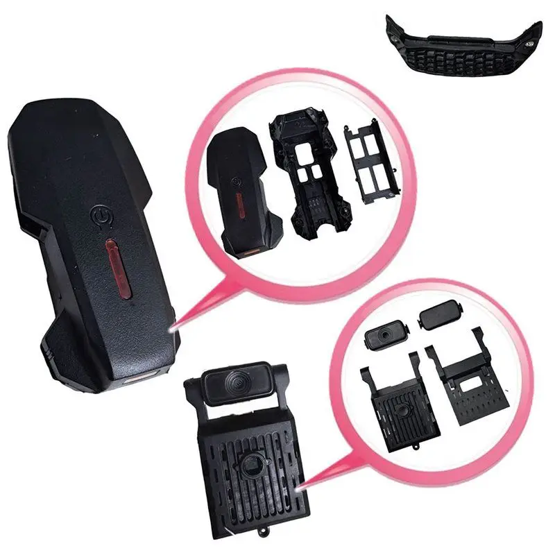 B92B Motor Base Lampshade Spare Parts for E88pro Quadrotor Drone, Folding Remote Control Drone Replacement Accessories Dual