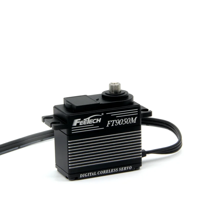 RC Coreless Motor 50KG 0,078sec 7,4V FT9050BL Coreless Hochspannungs-Digital-IP66 Wasserdichtes Servo für RC Car Programmierbarer Motor