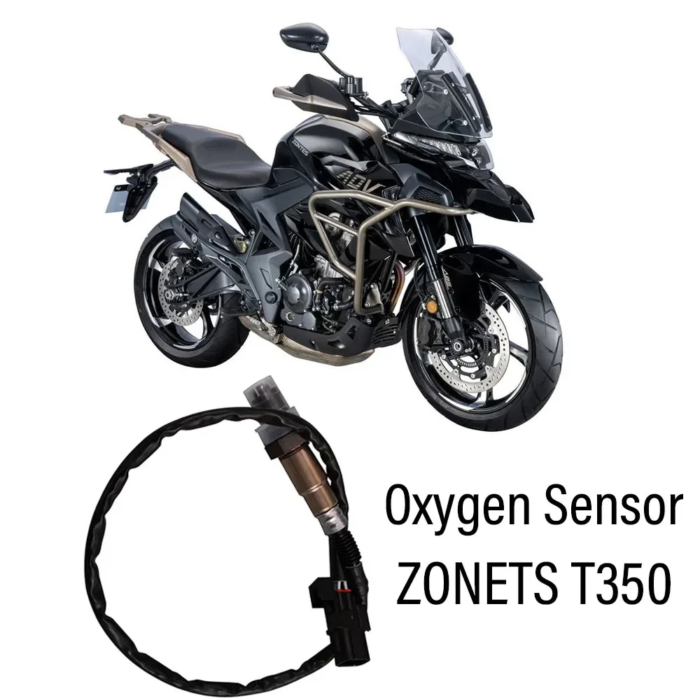 For ZONETS T350 350T 350T1 350T2 350 Motorcycle Oxygen Sensor Four-wire Electronic Equipment Oxygen ProbeMotorbike Accessory