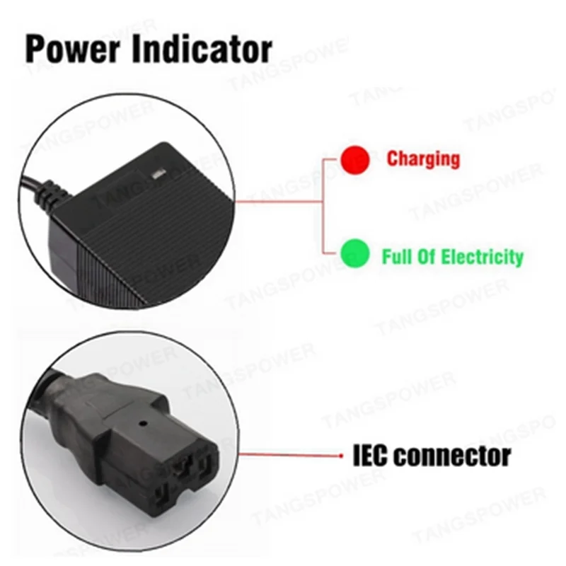 67.2V 3A Smart Fast Charging Lithium Battery Charger For 60V 16S Li-ion Charger High Quality With Fan Strong Heat Dissipation image 3
