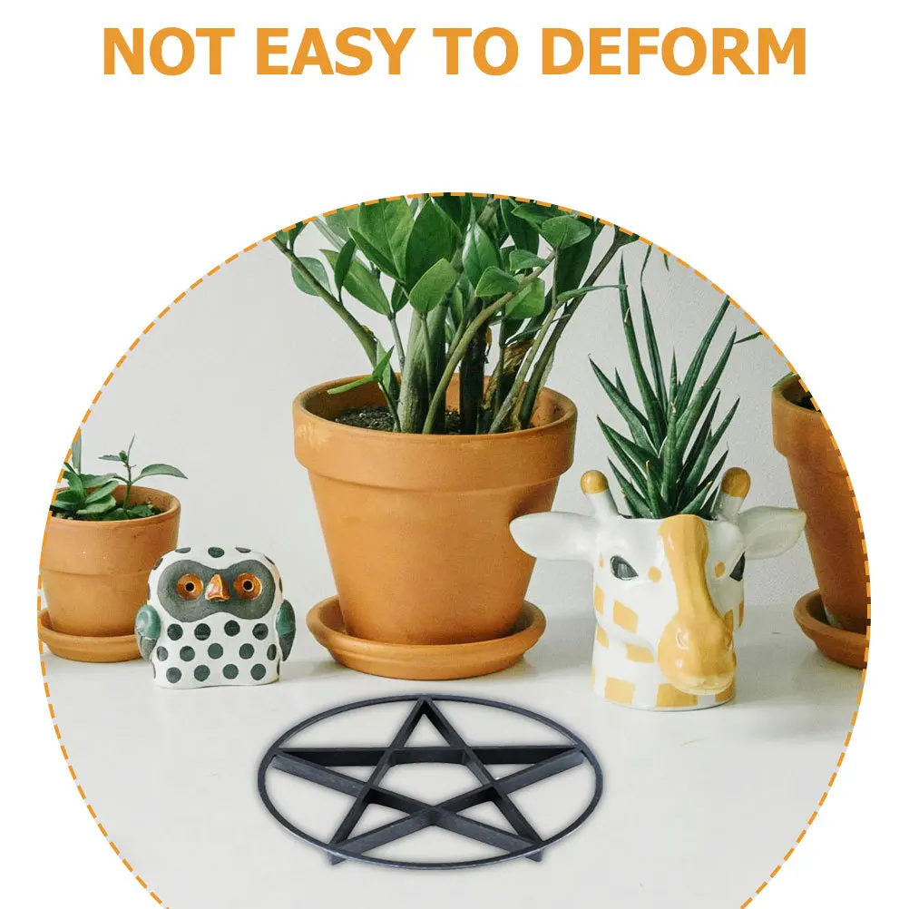 10 قطعة قاعدة النبات تصميم مجوف الصرف التهوية حامل أوعية الزهور بونساي أسفل وسادة النبات الناهض داخلي في الهواء الطلق حديقة #4