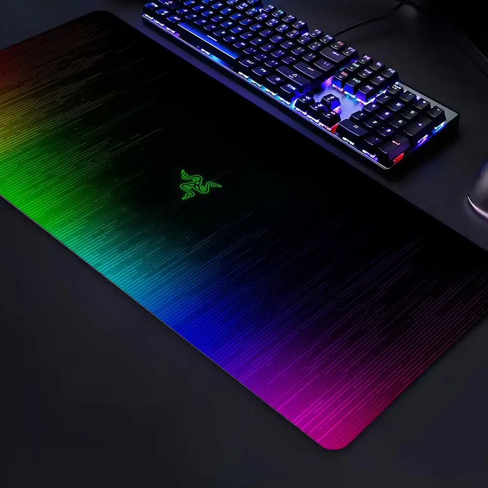 

Razer Colorful Mouse Pad Multiple Sizes Large Square Computer Office Game Table Mats Rubber Anti-slip Mousepads