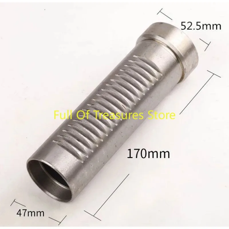 16MM Bench Drill Parts Main Shaft ， Drive Shaft Spline Sleeve Gear Shaft Pulley Drilling Machine Accessories