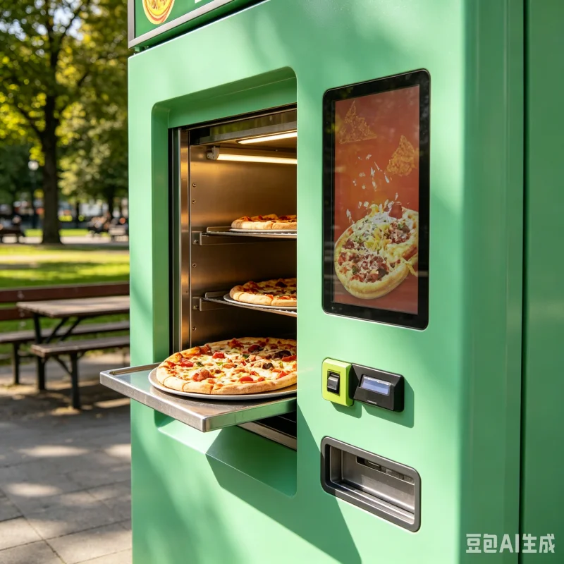 Meal Prep Vending Machine - Автоматизированный киоск для продажи пиццы премиум-класса