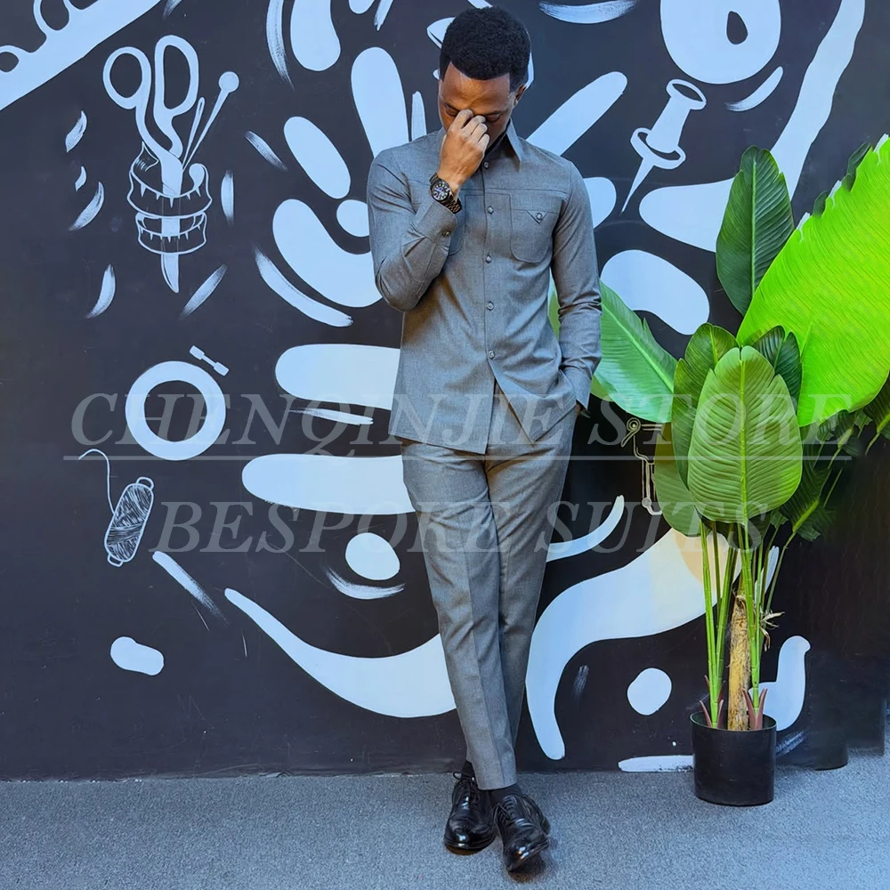 

Элегантные мужские костюмы 2026: однобортные комплекты с отложным воротником для ужина, лучшие мужские пиджаки и брюки, одежда на заказ