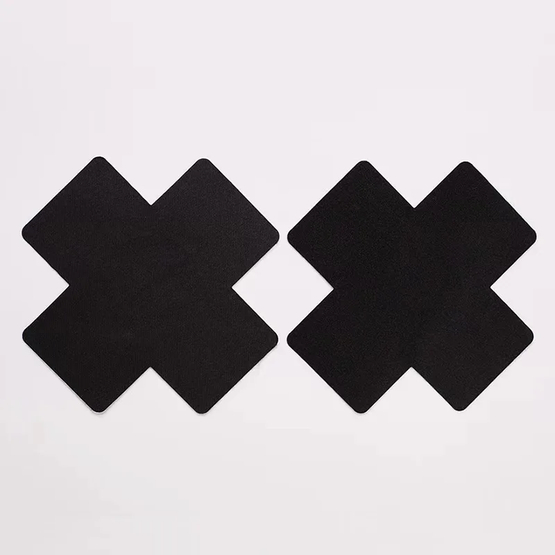 

Sexy Cross Heart Solid Color Breast Patch Invisible and Emotionless for Men and Women Adult Products Provocative Chest Patch
