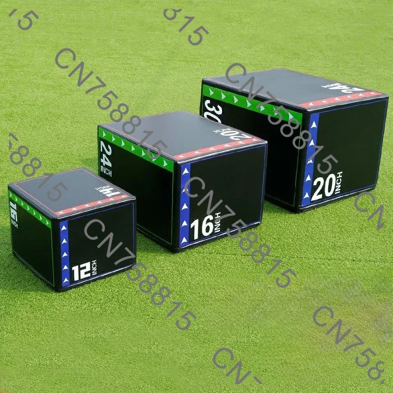 Physical exercise outdoor jumping box, professional sports equipment, large high toughness indoor fitness jumping box