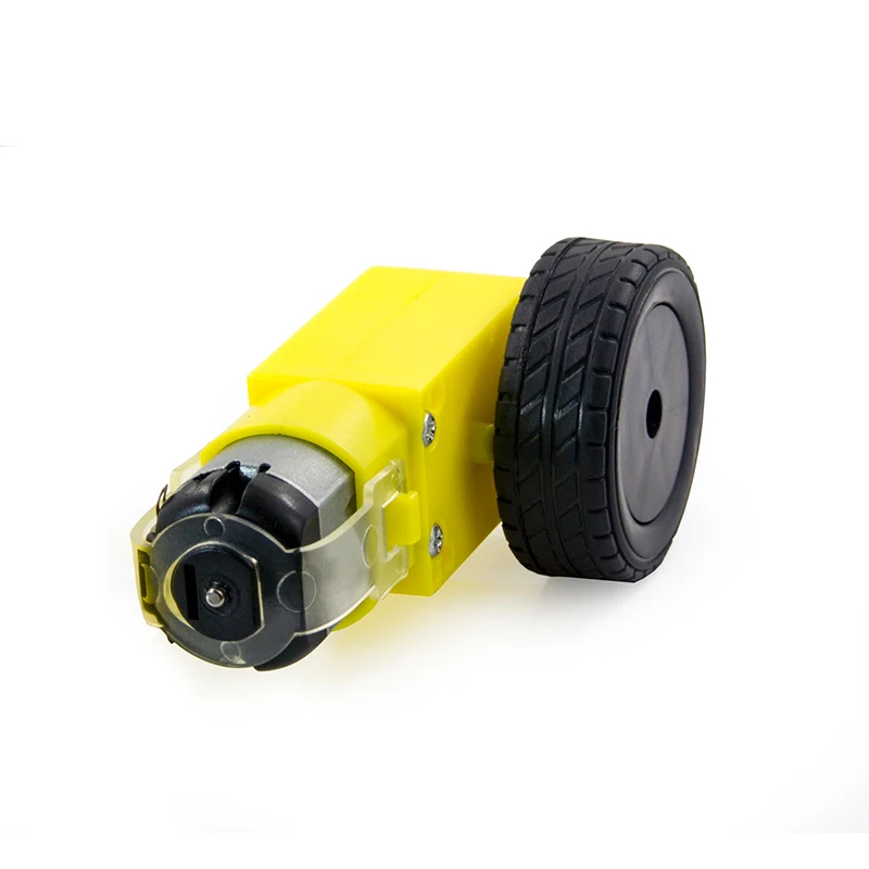 Mainan Edukasi Robot Motor Hobi DC DIY Mobil Balap Motor DC