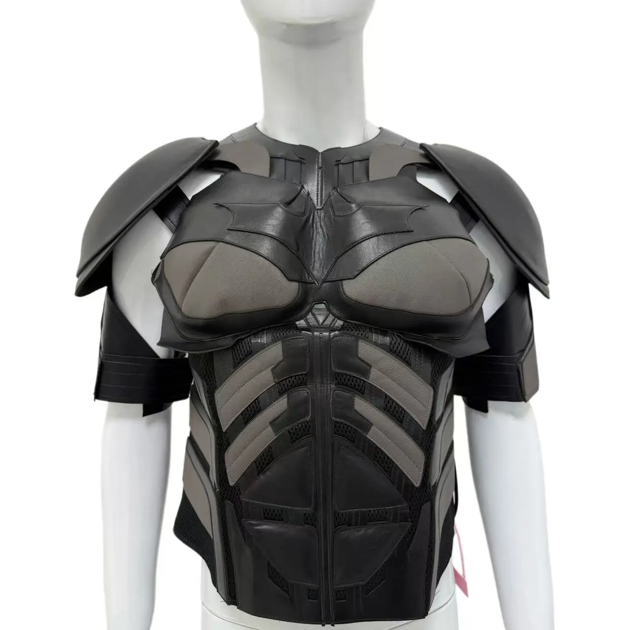 

Bruce Cosplay Vest Aromr Costume Adult Man Disguise B Leather Chest Armor Halloween Clothing