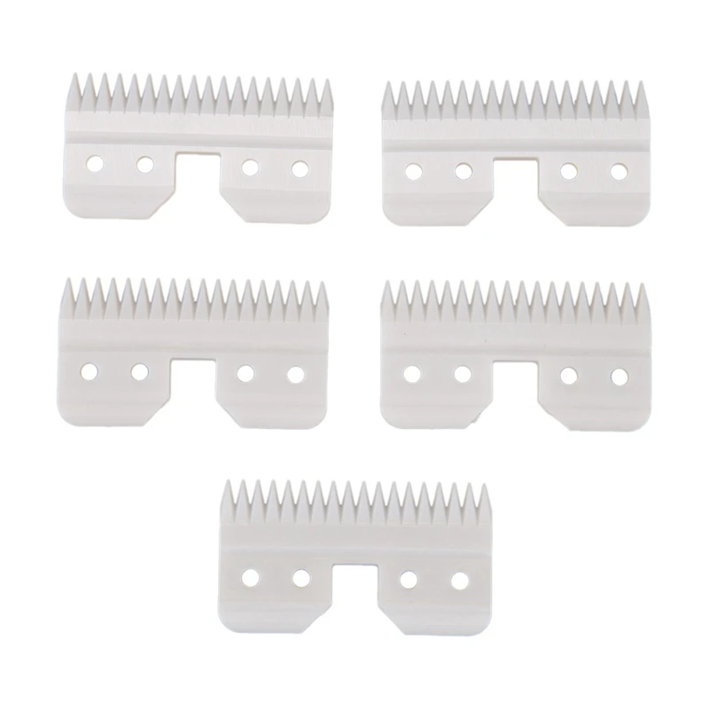 

18Teeth 20Pcs/Lot Pet Clipper Ceramic Moving Blade Standard A5 Blade Size And Durable