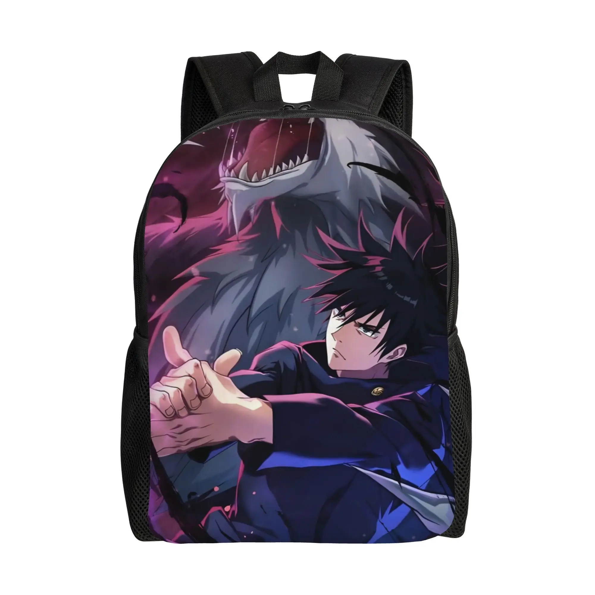 Mochila Escolar Jujutsu Kaisen para Estudiantes de Secundaria, Diseño Megumi Fushiguro (27), Temporada de Regreso a Clases