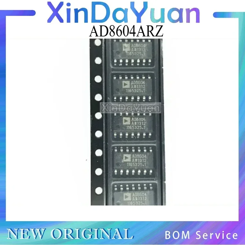 5 pezzi AD8604ARZ AD8604AR AD8604 SOP-14 Chip amplificatore di precisione