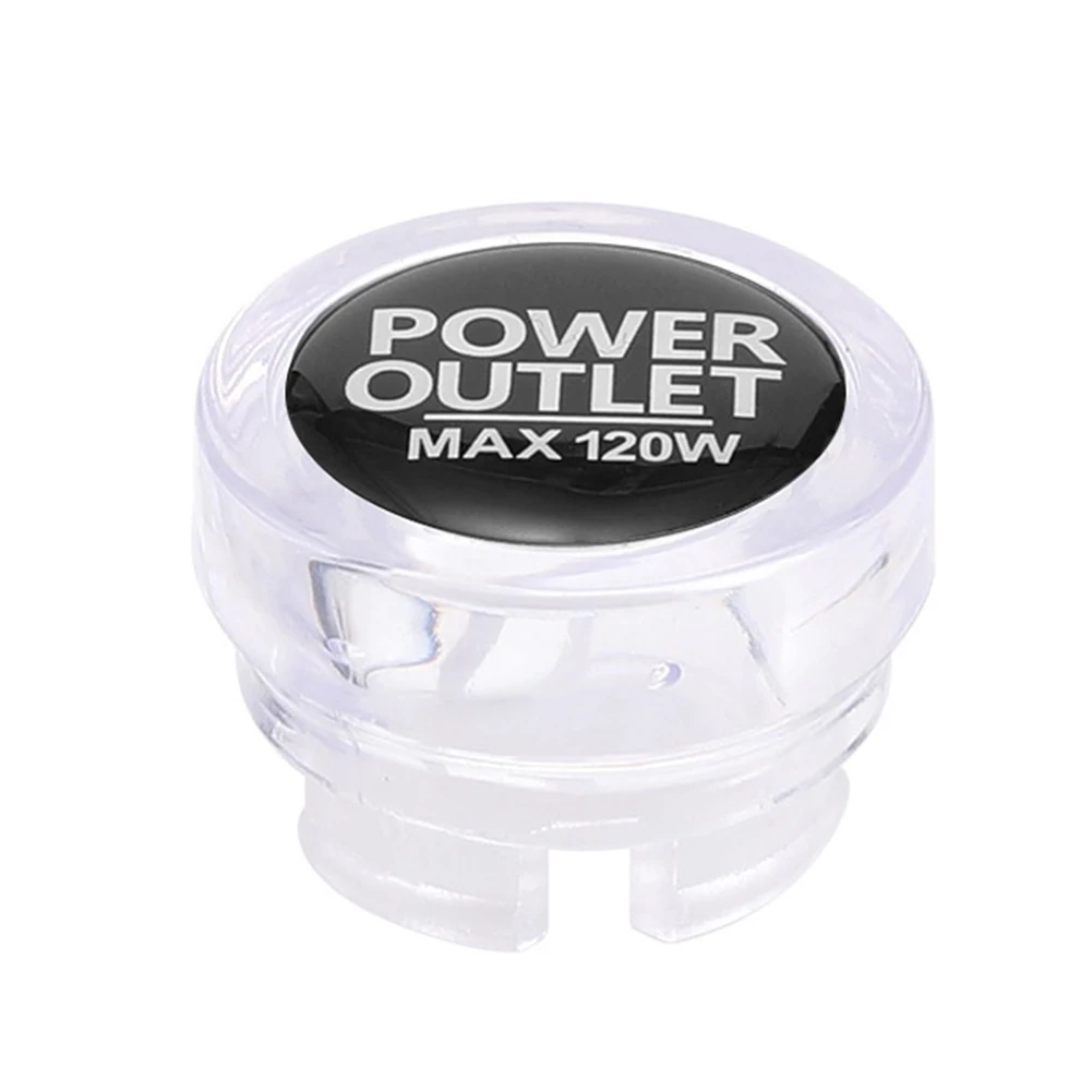 

Dust Plug Power Outlet Easy Installation Effective Protection Features Function Vehicle Accessories Button Cap