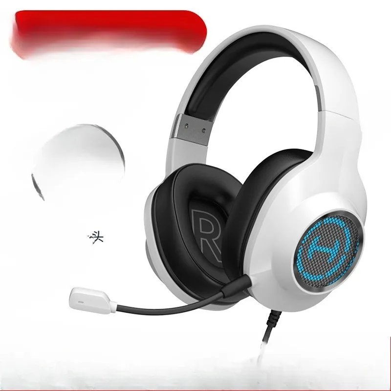 

headset, desktop computer usb has wireless strap microphone, game e-sports special headset new