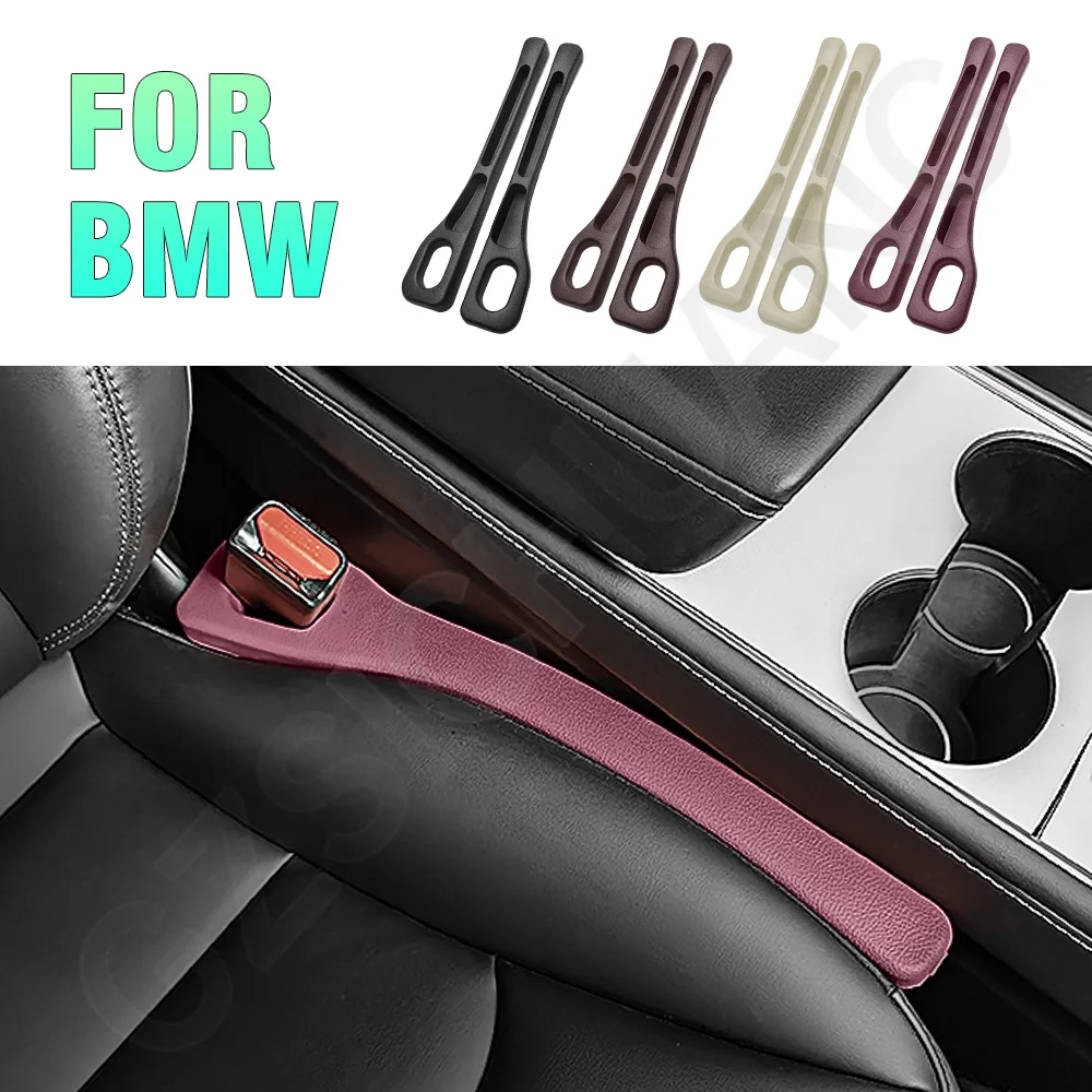 

Car Seat Gap Filler For BMW M Sport M3 E90 E91 E92 E93 E81 E82 E88 X1 Side Seam Car Leak Proof Plug Strip Interior Accessories