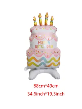 嬰兒粉紅氣球套裝,粉嫩粉紅色,白色金屬金色亮片氣球,適合嬰兒派對、性別揭曉派對、生日派對裝飾。 8 最佳銷售 嬰兒氣球 - №7