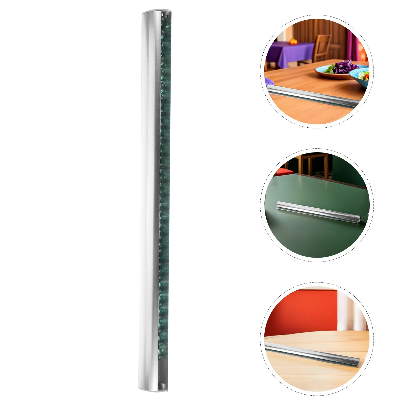 20 Slide Check Rack Restaurant Order Ticket Holder No Drill Wall Mounted Kitchen Receipt Organizer Metal Bill Holder Cafe Bars