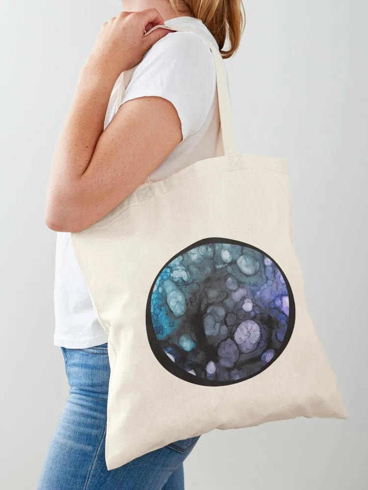Abstract Inky Depths Tote Bag Candy bags women bag reusable shopping bag Big